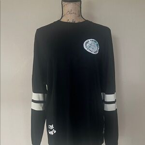 Star Wars Black and White Long Sleeve Tee